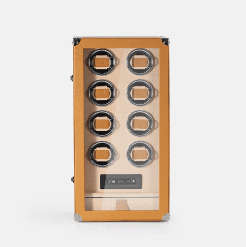 8 Piece Automatic Watch Winder with Storage