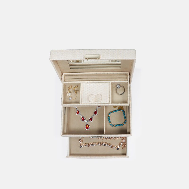 Medium Jewelry Case with Drawer