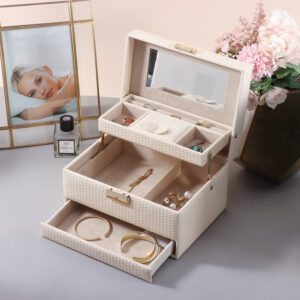 Medium Jewelry Case with Drawer