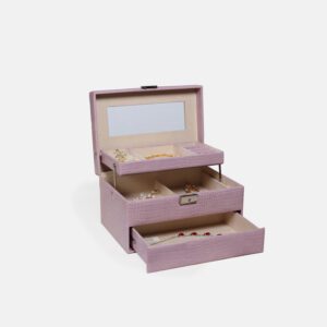 Large Jewelry Case with Drawers