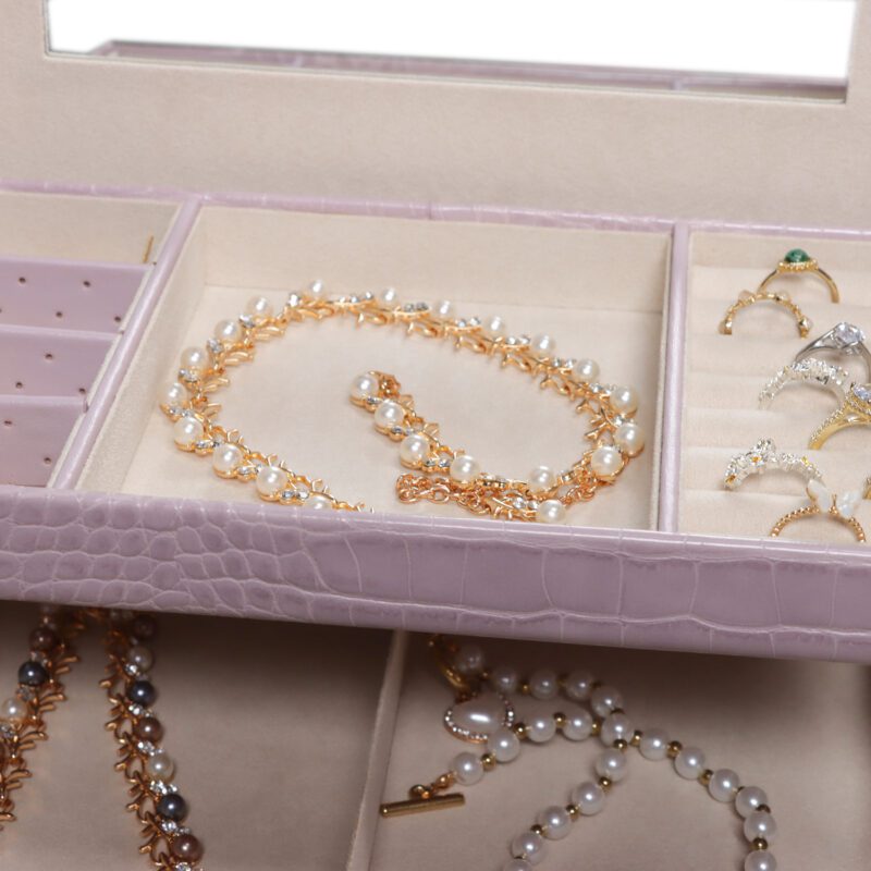 Large Jewelry Case with Drawers
