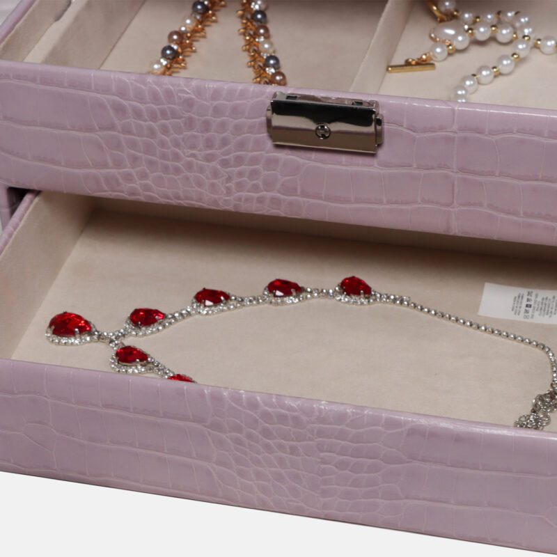 Large Jewelry Case with Drawers