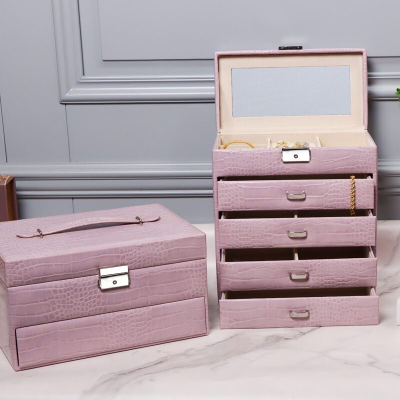 Extra Large Jewelry Box with Drawers