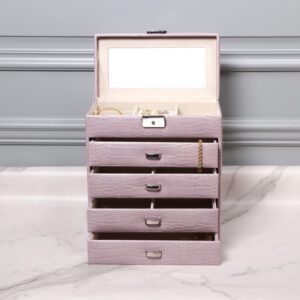 Extra Large Jewelry Box with Drawers
