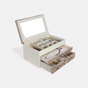 Large Jewelry Box with Drawers