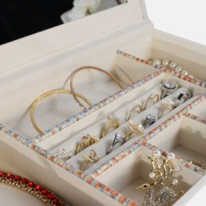 Large Jewelry Box with Drawers