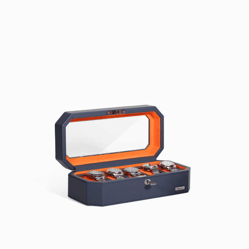 5 Piece Watch Box with Storage