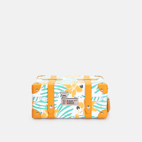 Colorful  PU Leather Decorative Storage Trunk