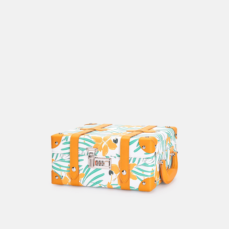 Colorful  PU Leather Decorative Storage Trunk