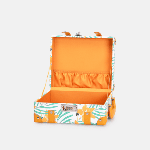 Colorful  PU Leather Decorative Storage Trunk