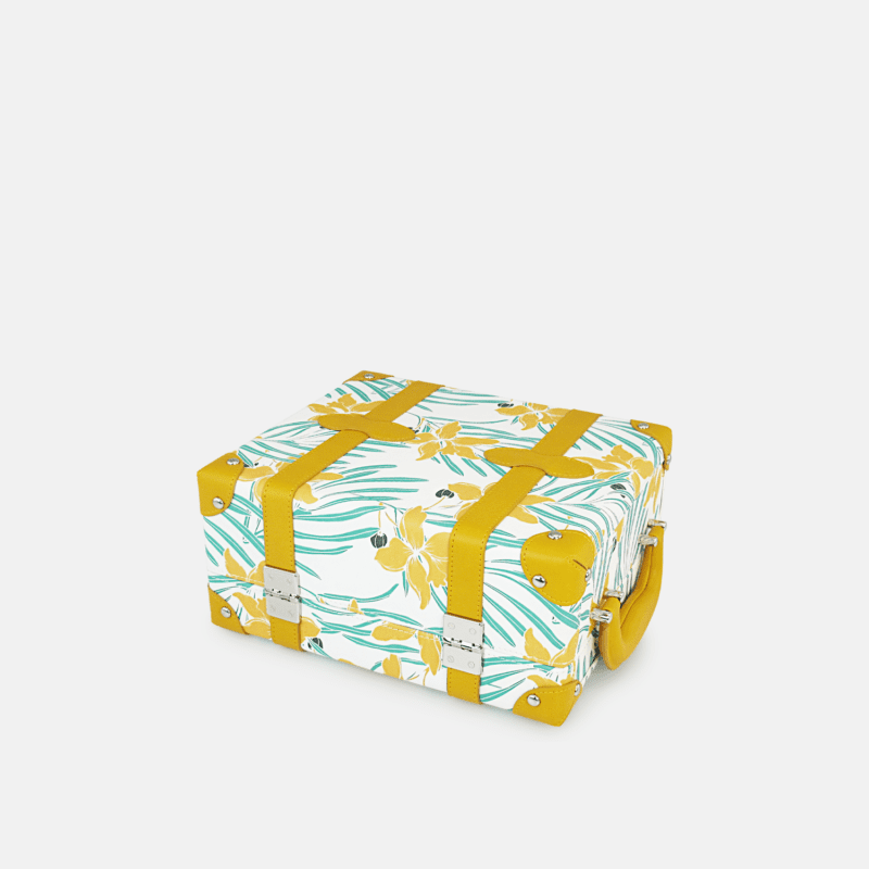 Colorful  PU Leather Decorative Storage Trunk