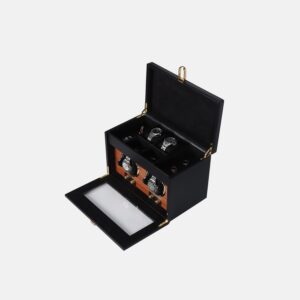 Double Automatic Watch Winder with Storage