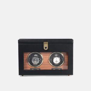 Double Automatic Watch Winder with Storage