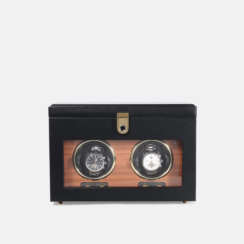 Double Automatic Watch Winder with Storage