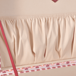 Large Charming Pink Retro Suitcase Leather Case