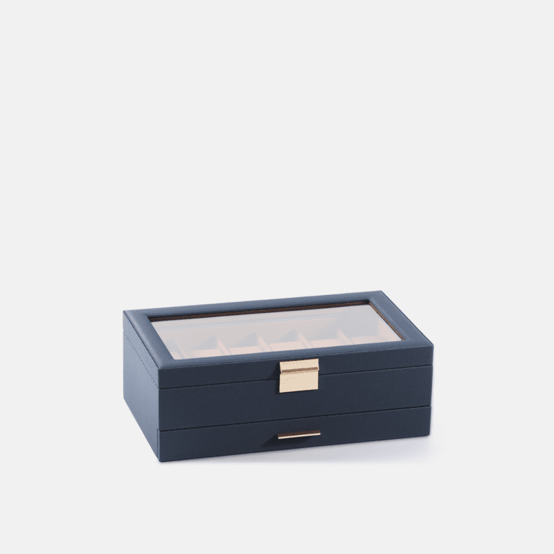 12 Piece Watch Box with Drawer