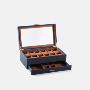 12 Piece Watch Box with Drawer