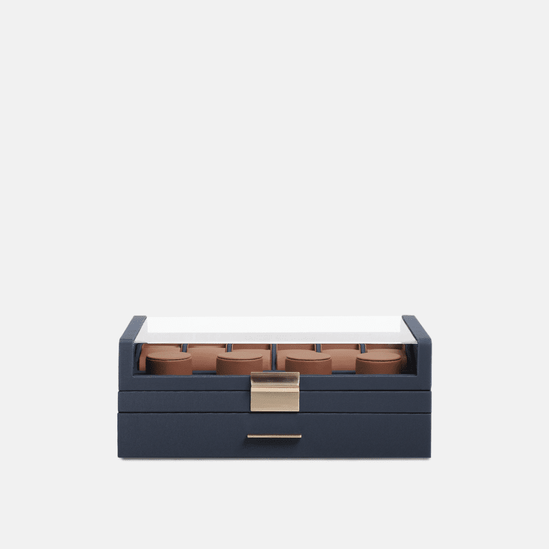 10 Piece Watch Box with Drawer