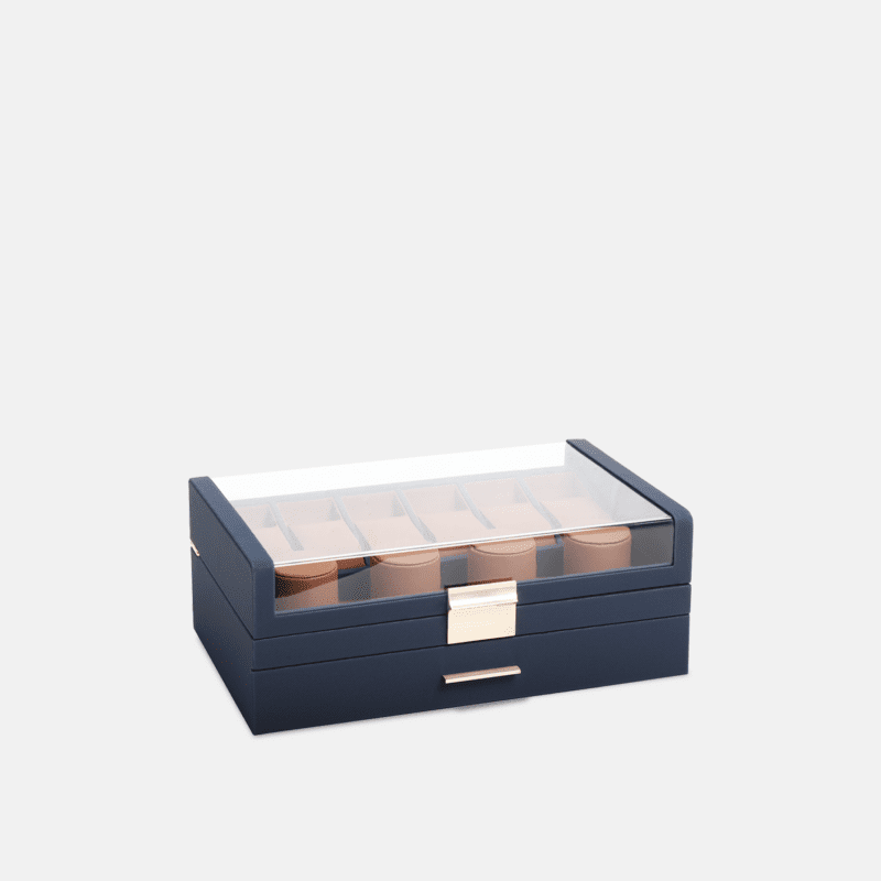 10 Piece Watch Box with Drawer