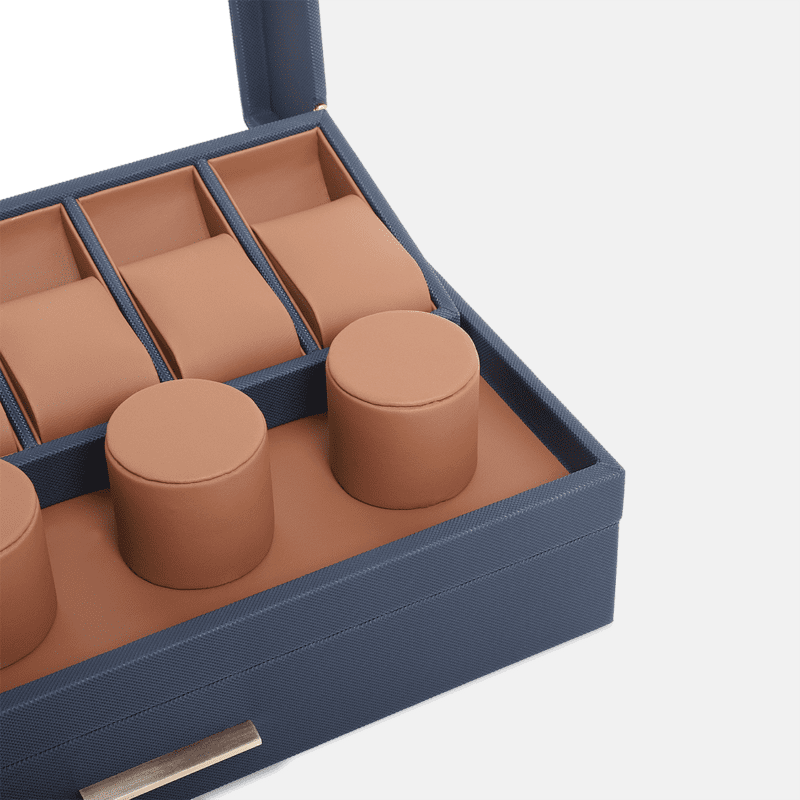 10 Piece Watch Box with Drawer