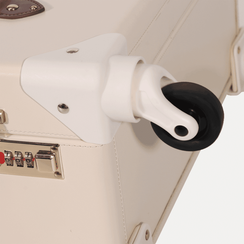 360° Spinner Colorful Leather Travel Trunk