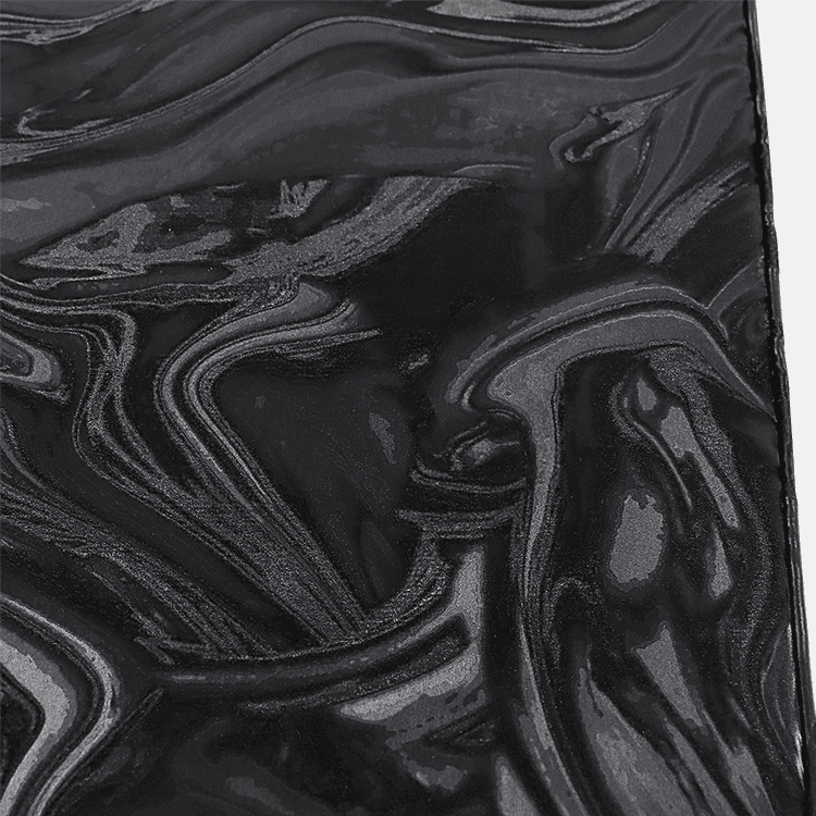 Travel Pattern Leather Zip Watch Case