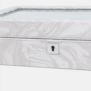 10 Piece Pattern Leather Watch Box