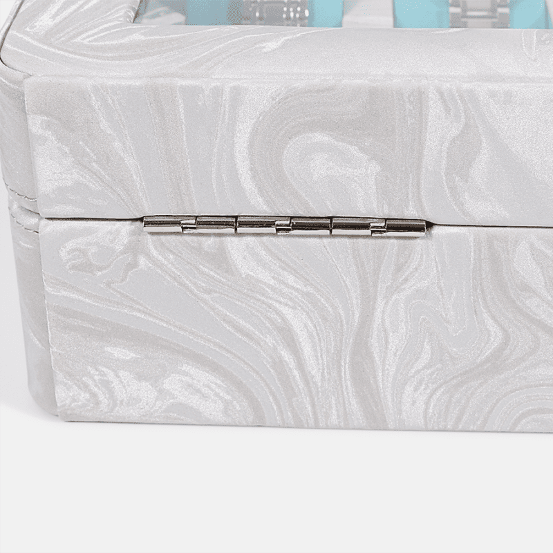 10 Piece Pattern Leather Watch Box