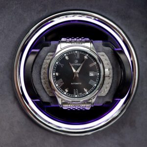4 Piece Automatic Watch Winder with Storage