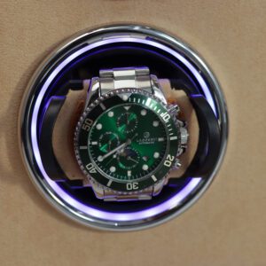 8 Piece Automatic Watch Winder with Storage