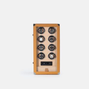 8 Piece Automatic Watch Winder with Storage