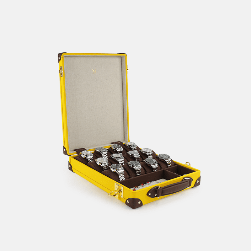 12 Piece Watch Box with Storage