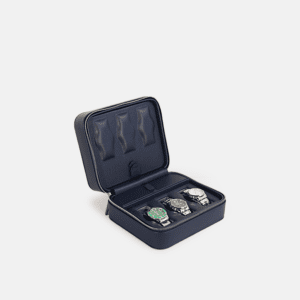 6 Piece Travel Zip Watch Case