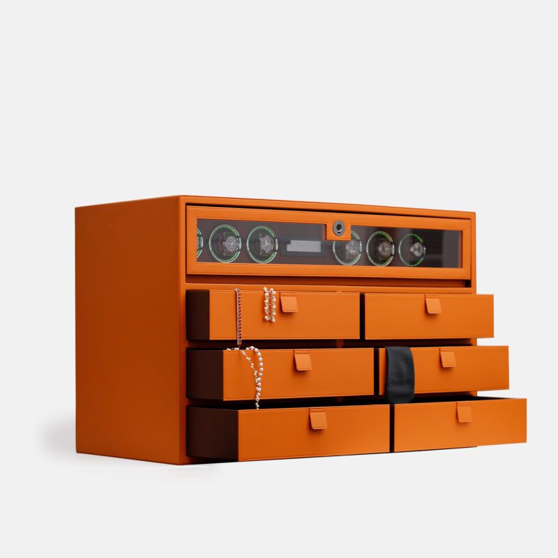 6 Piece Winder Safe with storage