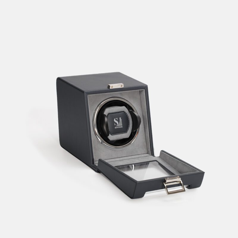 Single Automatic Watch Winder with cover