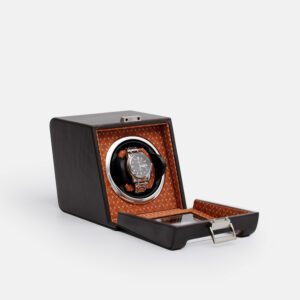 Single Automatic Watch Winder with cover
