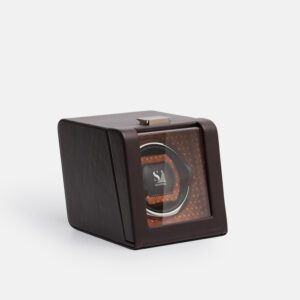 Single Automatic Watch Winder with cover