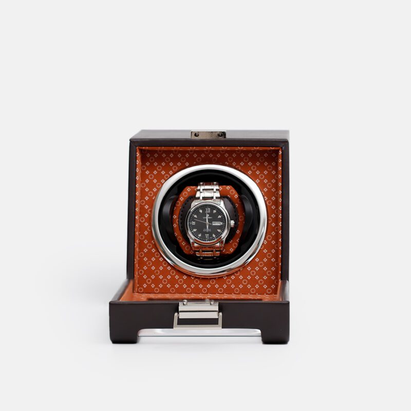 Single Automatic Watch Winder with cover