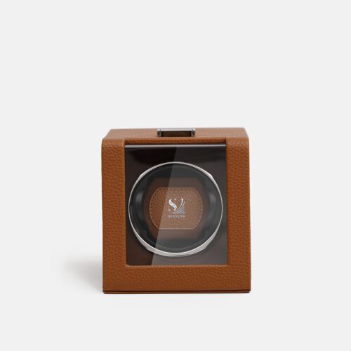 Single Automatic Watch Winder with cover