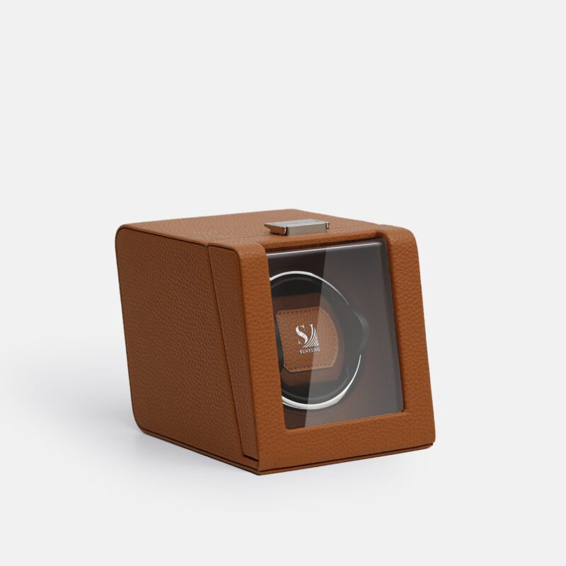 Single Automatic Watch Winder with cover