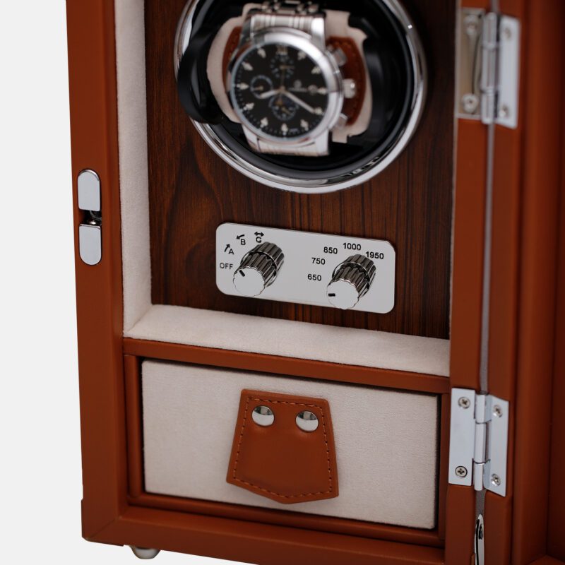 Single Automatic Watch Winder with Storage