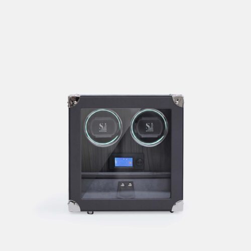 Double Automatic Watch Winder with Storage