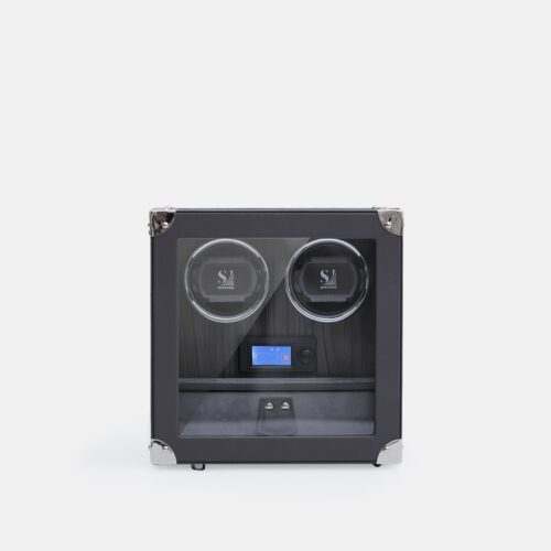 Double Automatic Watch Winder with Storage