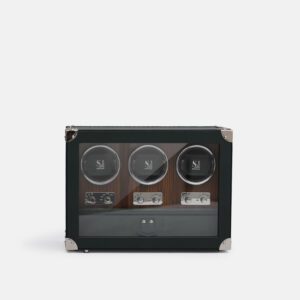 Triple Automatic Watch Winder with Storage