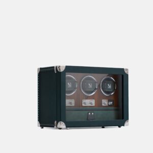 Triple Automatic Watch Winder with Storage