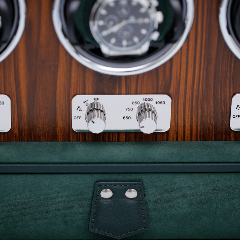 Triple Automatic Watch Winder with Storage