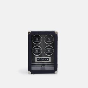 4 Piece Automatic Watch Winder with Storage