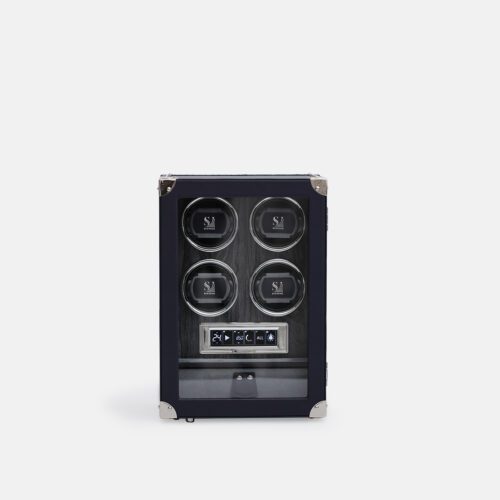 4 Piece Automatic Watch Winder with Storage