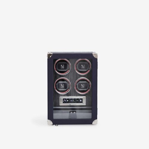 W0106-01001-1 4 Piece Automatic Watch Winder with Storage