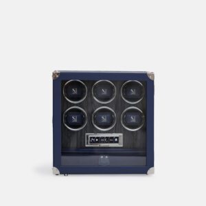 6 Piece Automatic Watch Winder with Storage